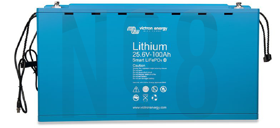 Victron Energy Lityum Akü LiFePO4 Battery 25,6V/100Ah - Smart