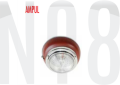 AHŞAP TAVAN LAMBASI Ø160mm led 12-24v