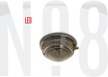 KLASİK cr-ni  TAVAN LAMBASI NO:1 Ø115mm led 12v