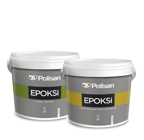 Polisan Marine EPOKSİ LIGHT MACUN TAKIM 1,5+1,5  3 Lt Epoxy
