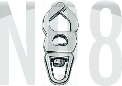 A4 316 Kalite Fırdöndülü Mandar Kilidi M8561016