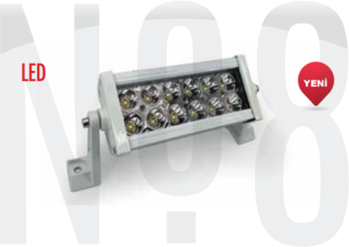 LAMBA 7 inç 12 led 10-30v 36W
