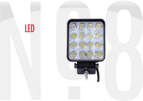 LAMBA 106x106mm 16 led 10-30v 48W