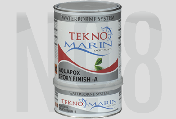 TEKNO AQUAPOX EPOXY FINISH - Su bazlı sintine boyası